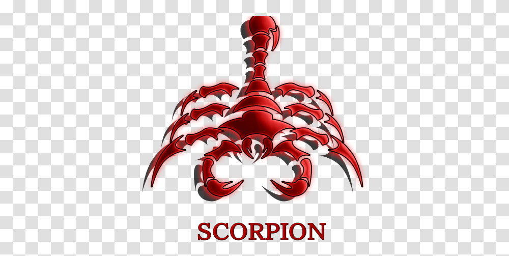 Scorpio Clipart Scorpion Red, Animal, Sea Life, Seafood, Squid Transparent Png