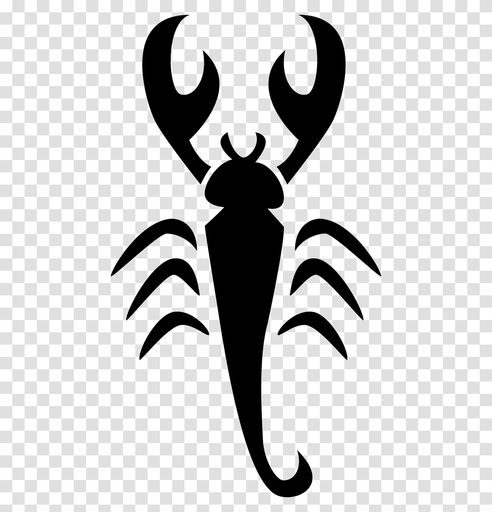 Scorpio Escorpio Desenho, Stencil, Silhouette, Logo Transparent Png