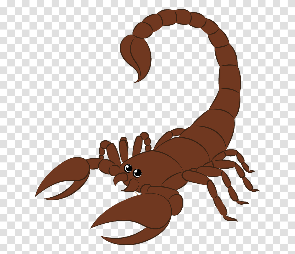 Scorpion Clipart, Animal, Crawdad, Seafood, Sea Life Transparent Png