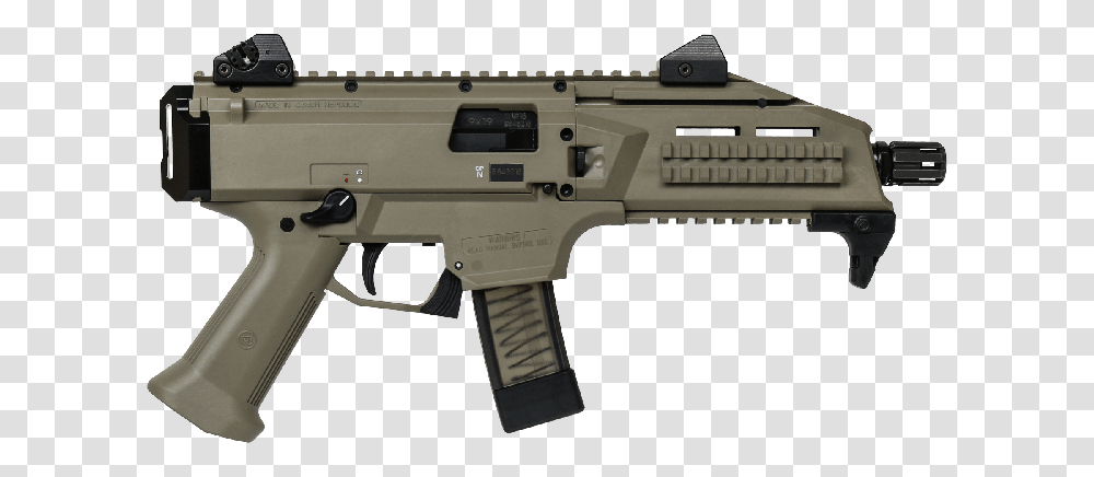 Scorpion Evo 9 Mm, Gun, Weapon, Weaponry, Rifle Transparent Png