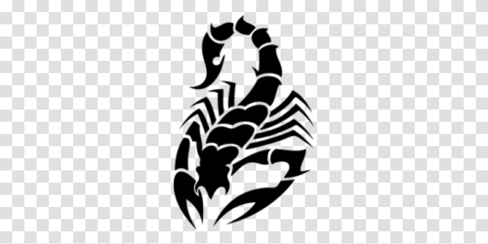 Scorpion Free Download Tribal Red Scorpion Tattoo, Gray, World Of Warcraft Transparent Png