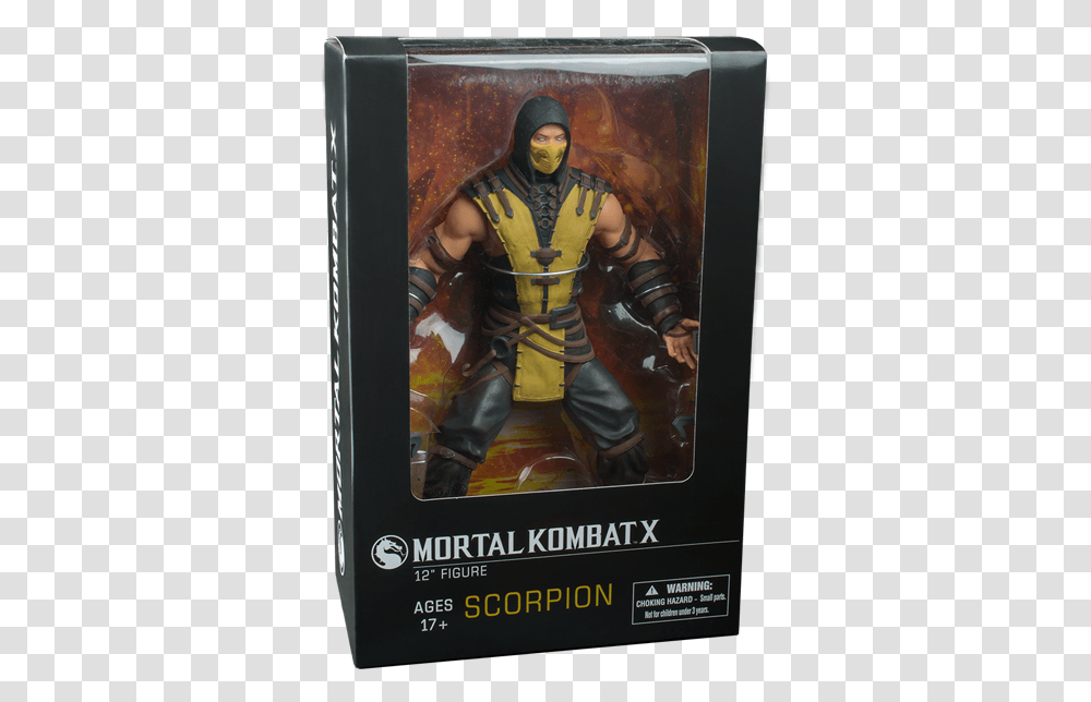 Scorpion Mortal Kombat Action Figure 2018, Poster, Advertisement, Person, Human Transparent Png