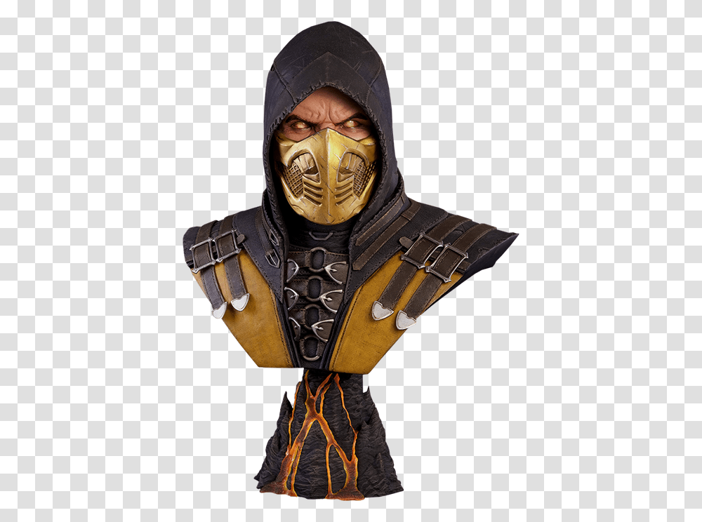 Scorpion Mortal Kombat Version, Person, Human, Costume, Armor Transparent Png