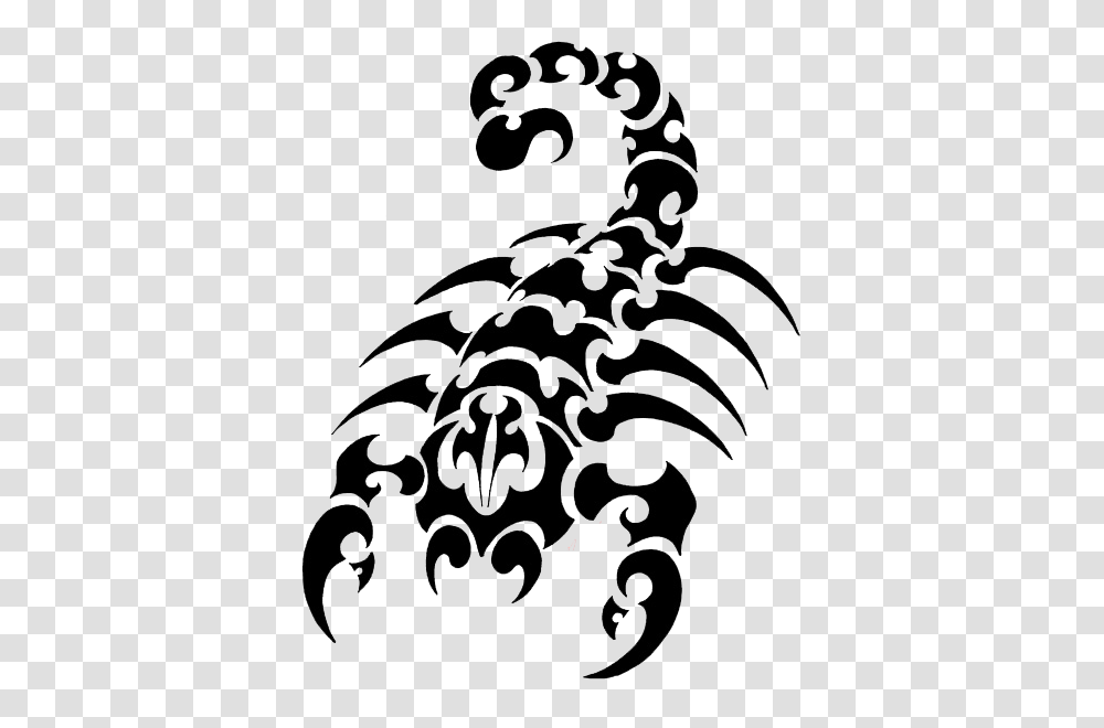 Scorpion Tattoos Images, Stencil, Dragon Transparent Png