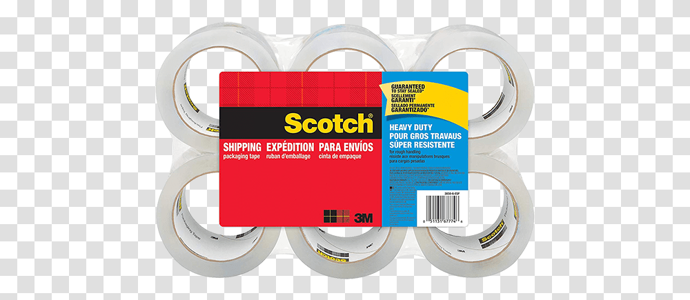 Scotch Heavy Duty Shipping Tape, Flyer, Poster, Paper, Advertisement Transparent Png