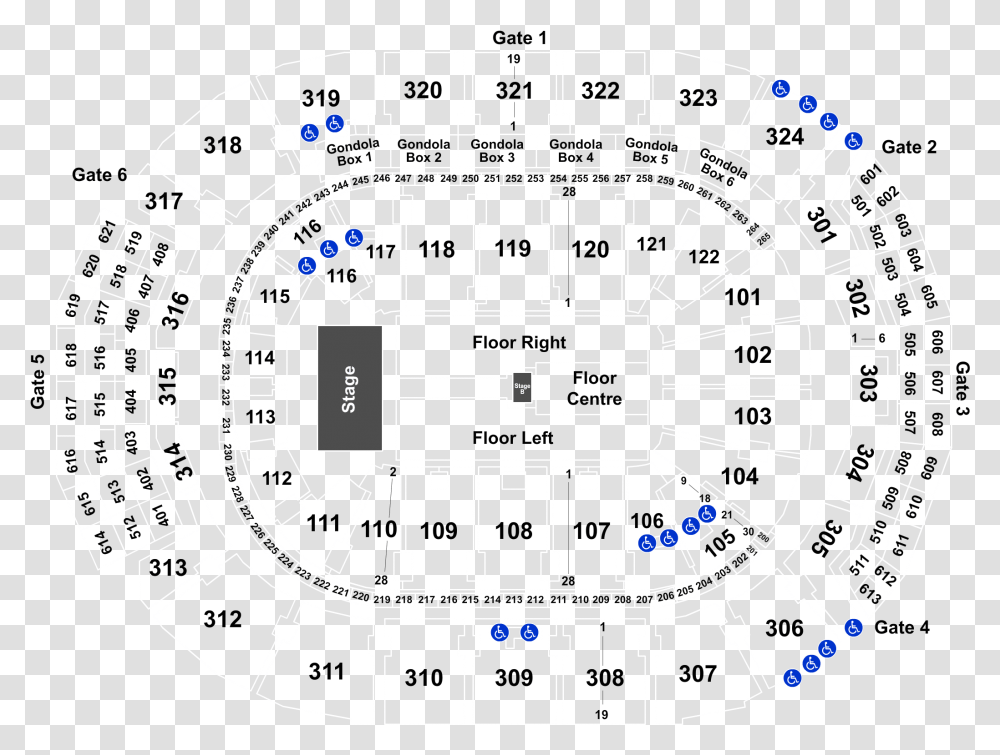 Scotiabank Arena Seating Chart Kiss, Building, Stadium, Chess, Game Transparent Png