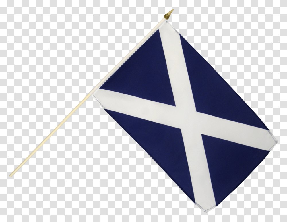 Scotland Hand Waving Flag Scotland Flagge, Triangle, Star Symbol Transparent Png