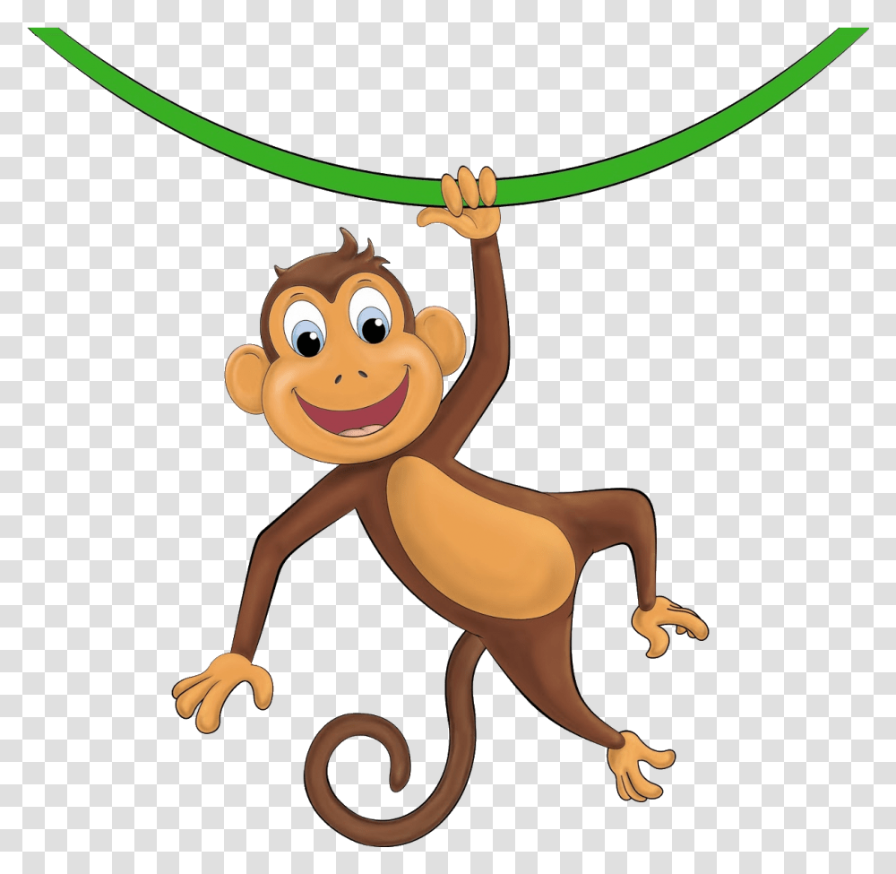 Scott Began A Path Towards Amateur Radio By Way Ofcitizen Hanging Monkey Clipart, Toy, Animal, Rope, Mammal Transparent Png