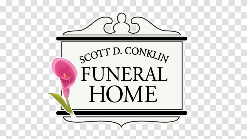 Scott D Conklin Funeral Home Millerton Ny, Label, Plant Transparent Png