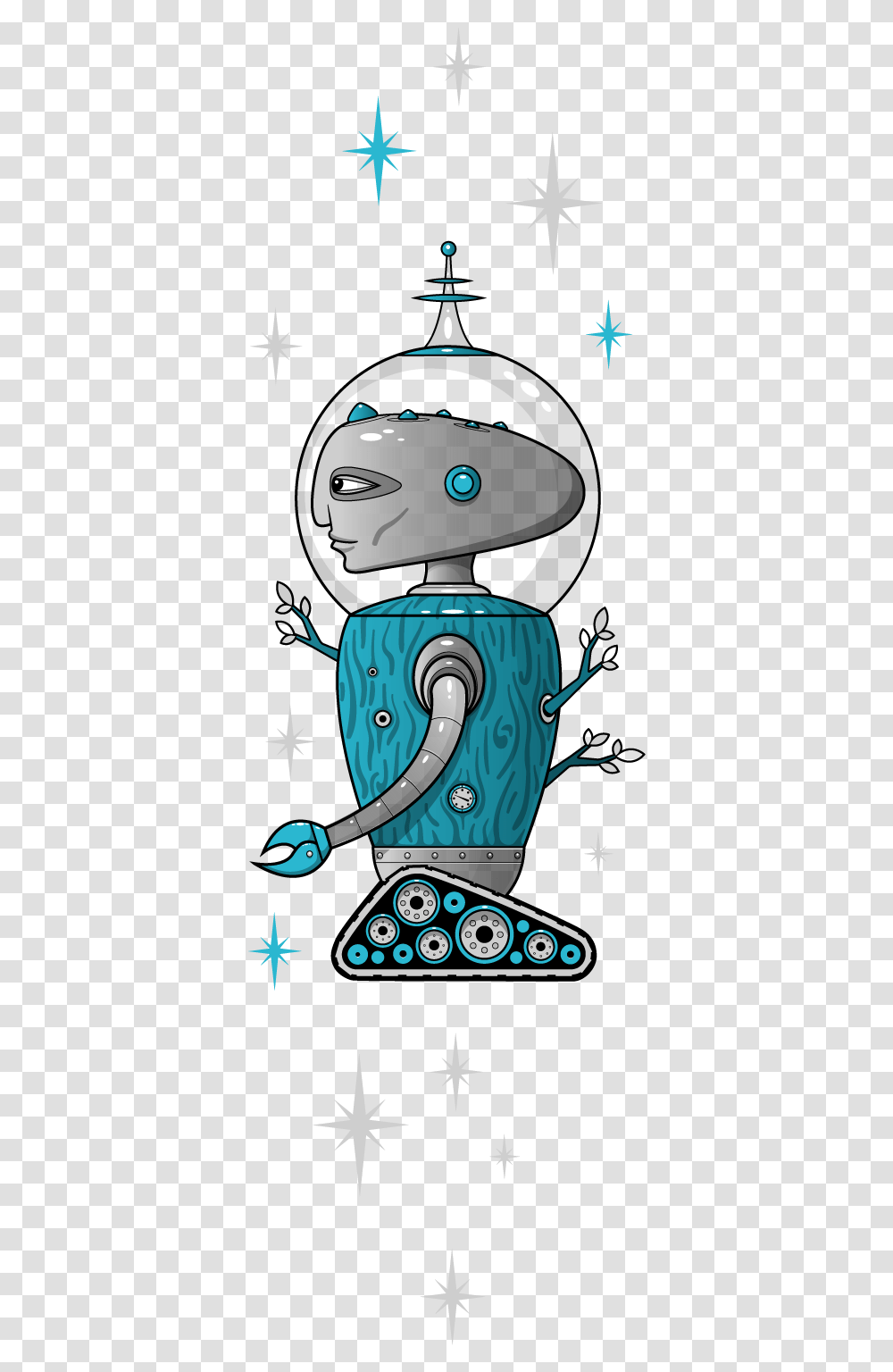 Scott Saw Design Cartoon, Robot Transparent Png