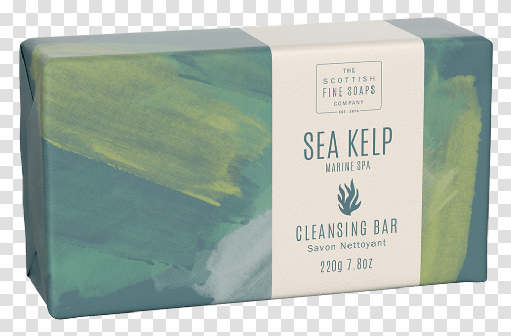 Scottish Fine Soaps Sea Kelp Cleansing Bar, Box, Paper, Bottle Transparent Png