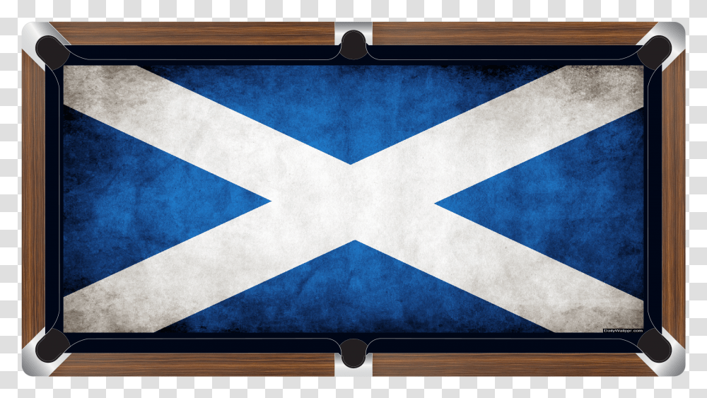 Scottish Flag Custom Made Printed Pool Snooker Billiard Printed Pool Table Cloth Transparent Png