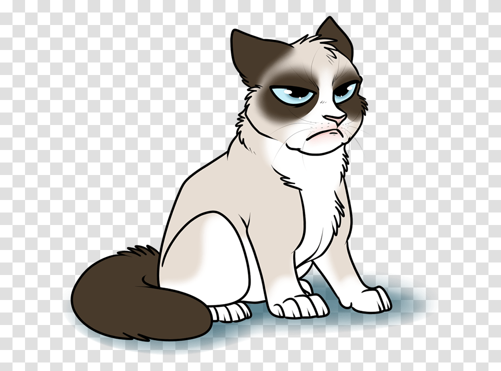 Scottish Fold Cat Dog Like Mammal Cartoon Grumpy Cat, Pet, Animal, Manx, Glasses Transparent Png