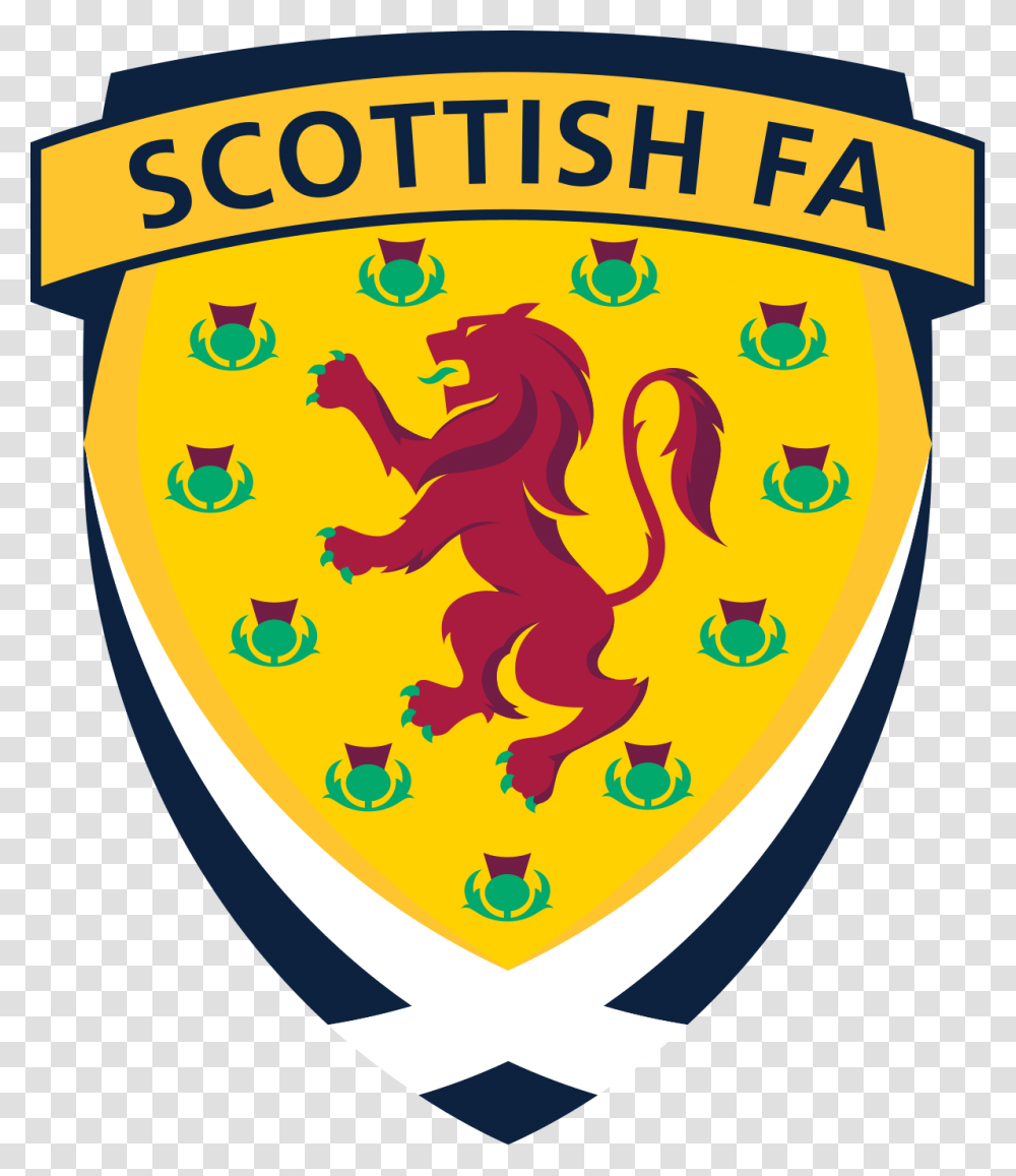 Scottish Football Association Wikipedia Scottish Fa Logo, Trademark, Badge, Poster Transparent Png