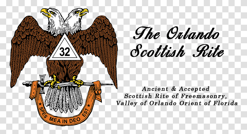 Scottish Rite 32 Degree, Vulture, Bird, Animal, Eagle Transparent Png