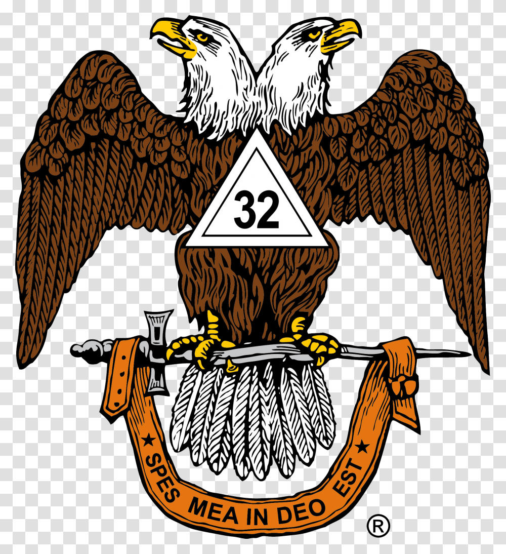 Scottish Rite Bangor Masonic Center, Eagle, Bird, Animal, Bald Eagle Transparent Png