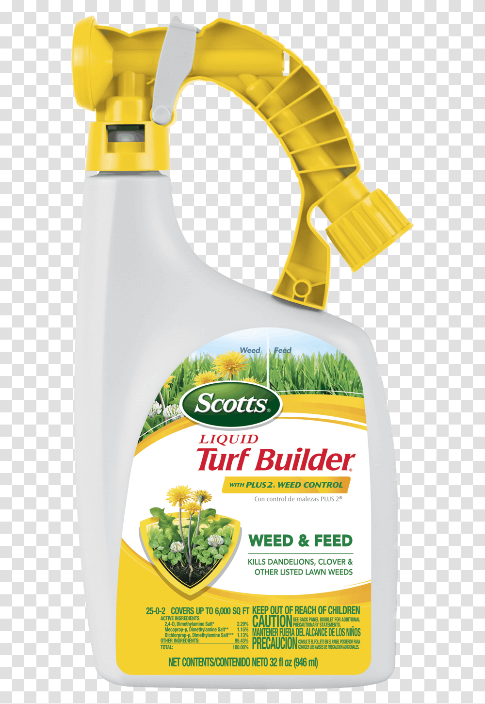 Scotts Liquid Turf Builder, Plant, Bottle, Food, Fruit Transparent Png