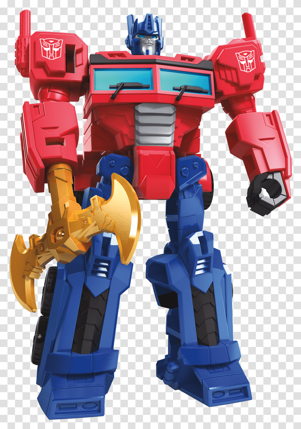 Scout Class Optimus Prime Transformers Cyberverse Scout Class Optimus Prime, Toy, Robot Transparent Png