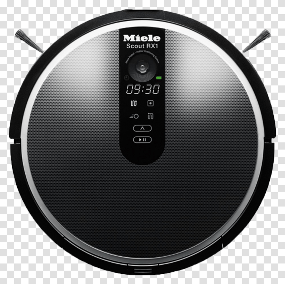 Scout Robotic Vacuum Miele Scout, Appliance, Disk, Vacuum Cleaner Transparent Png