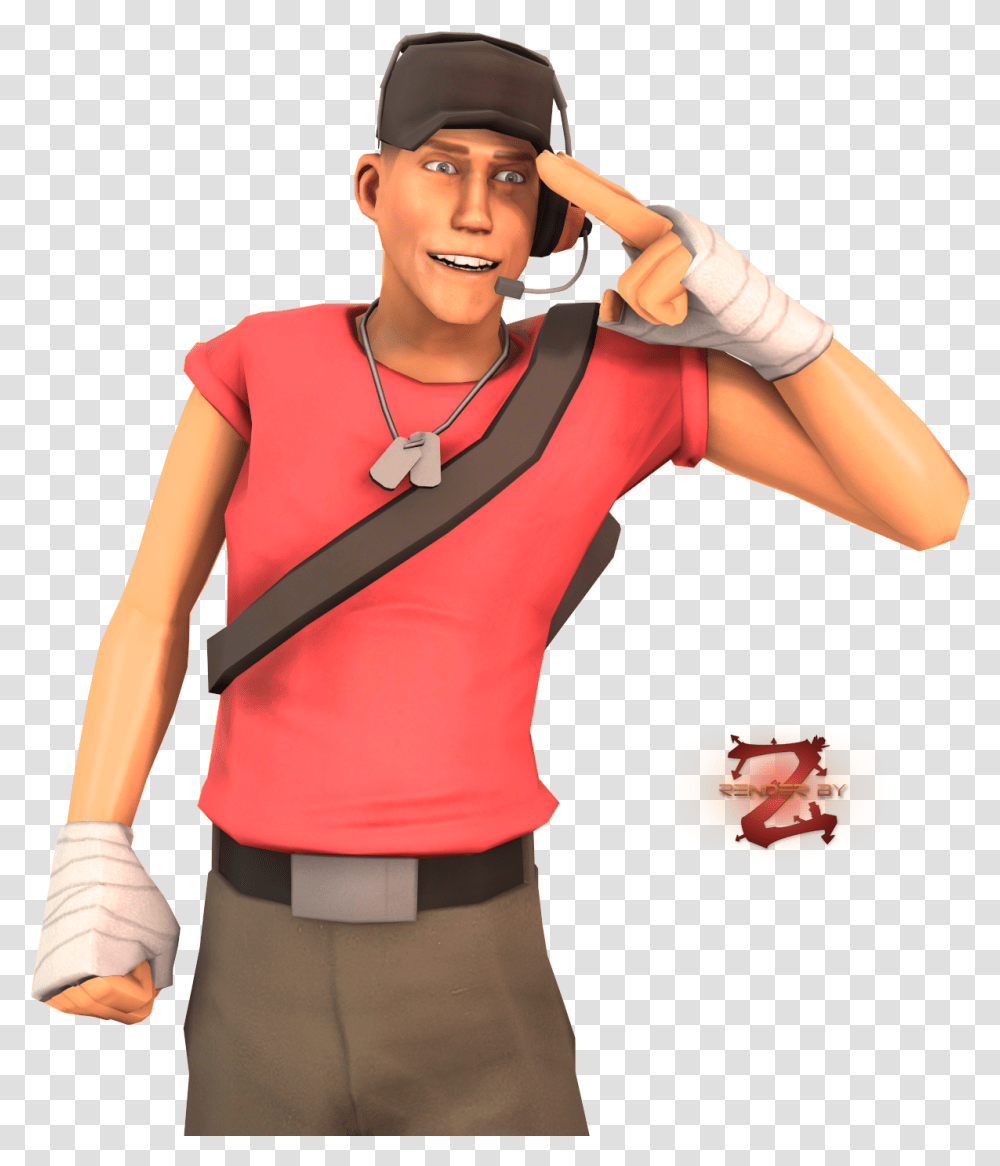 Scout Scout Team Fortress, Person, Arm, Female Transparent Png
