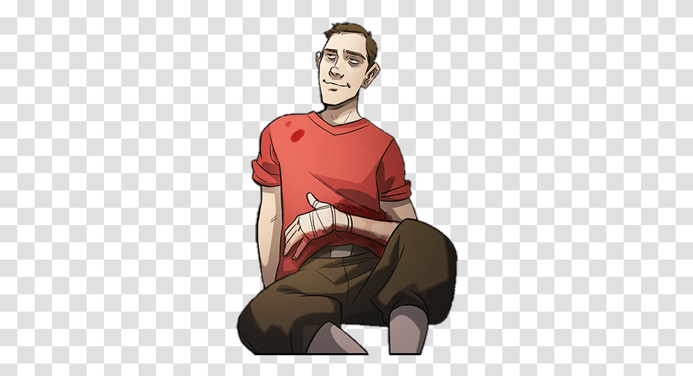 Scout Tf2scout Tf2comics Sitting, Book, Person, Human Transparent Png