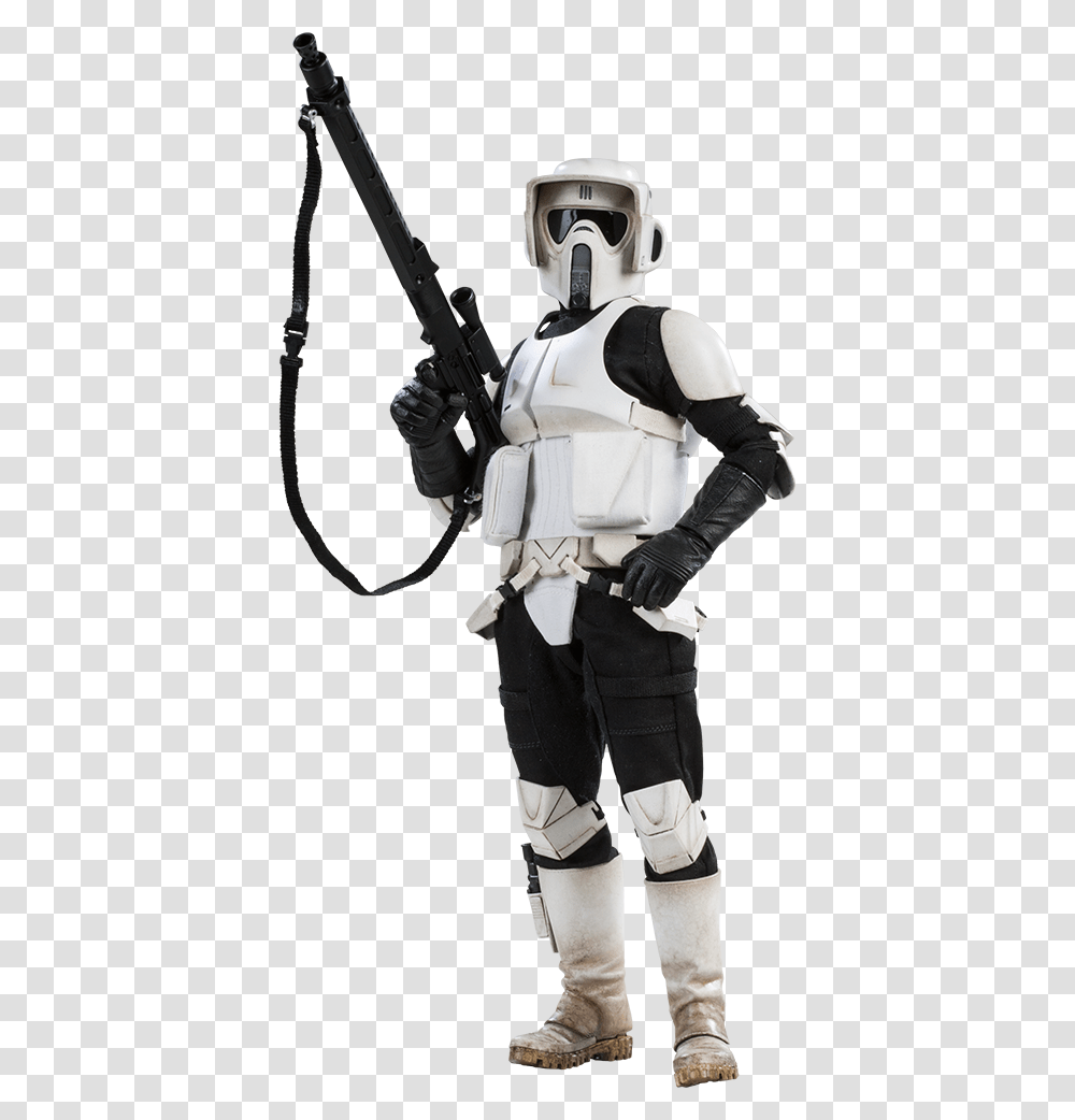Scout Trooper Sixth Scale Figure Star Wars Scout Trooper, Helmet, Apparel, Costume Transparent Png