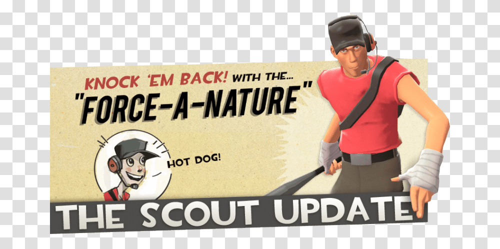 Scout Update Title Card Force A Nature, Person, Advertisement, Poster Transparent Png