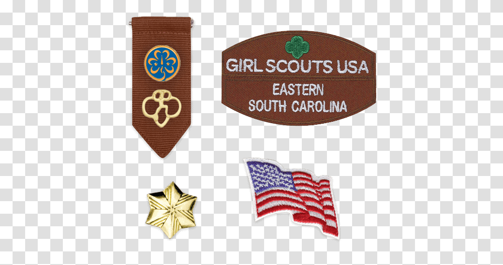 Scouts Brownie Flag Badges, Logo, Trademark, Passport Transparent Png