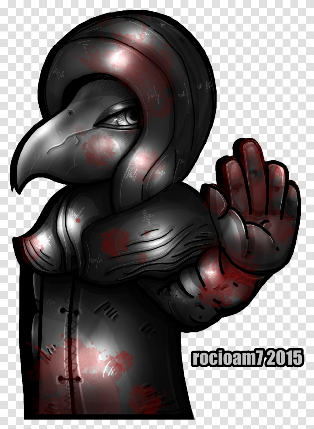 Scp 049 Plague Doctor Video Game Scp Foundation, Helmet, Apparel, Hand Transparent Png
