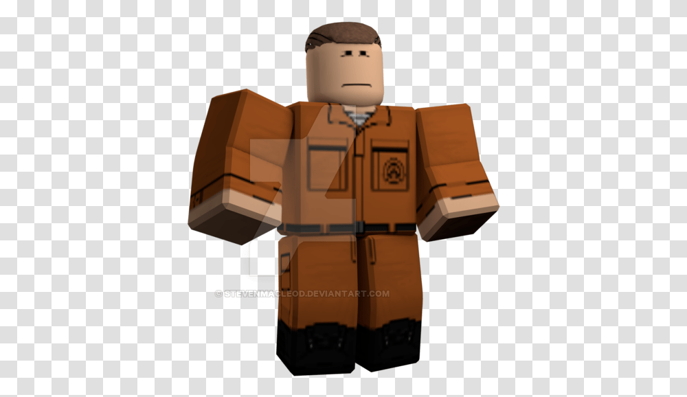 Scp Roblox Class D, Toy, Apparel, Cardboard Transparent Png