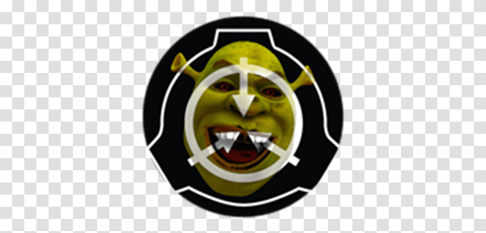 Scp Shrek Roblox Emblem, Logo, Symbol, Trademark, Helmet Transparent Png