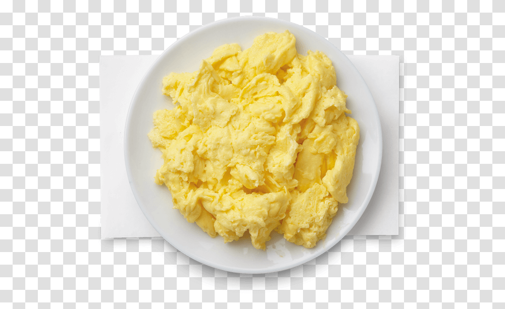 Scrambled Eggs Chick Fil A Scrambled Eggs, Food, Butter, Mashed Potato Transparent Png