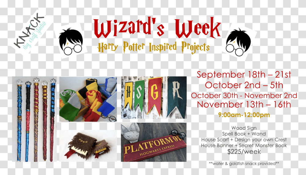 Scrapbook Customs Wizarding World Left Paper Harry Potter, Bird, Person, Poster, Advertisement Transparent Png