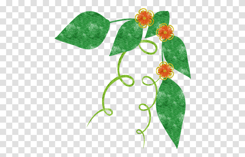 Scrapbook Green Nature Grunge Color Green Leaves Anthurium, Plant, Vine, Floral Design, Pattern Transparent Png