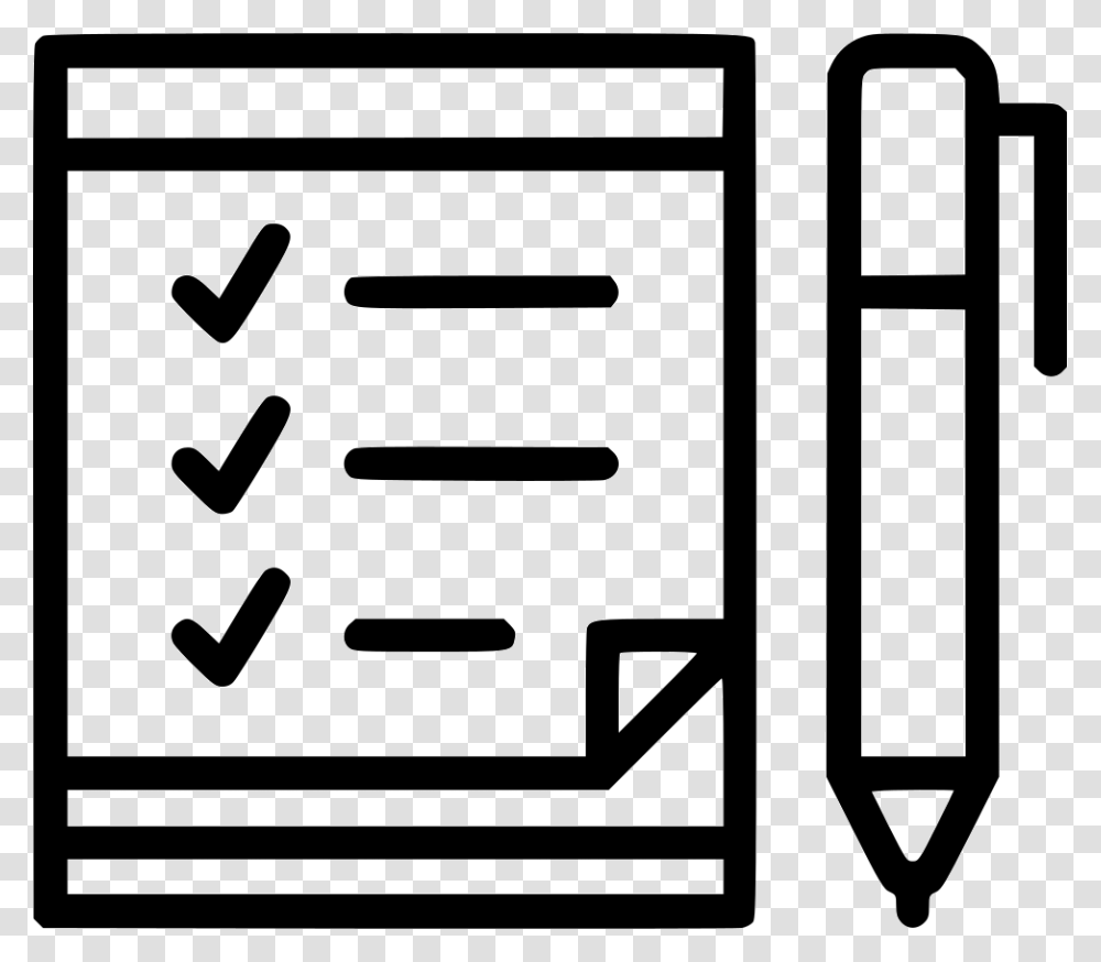 Scrapbook Notes Todo List Tasks Icon Free Download, Label, Stencil, Number Transparent Png