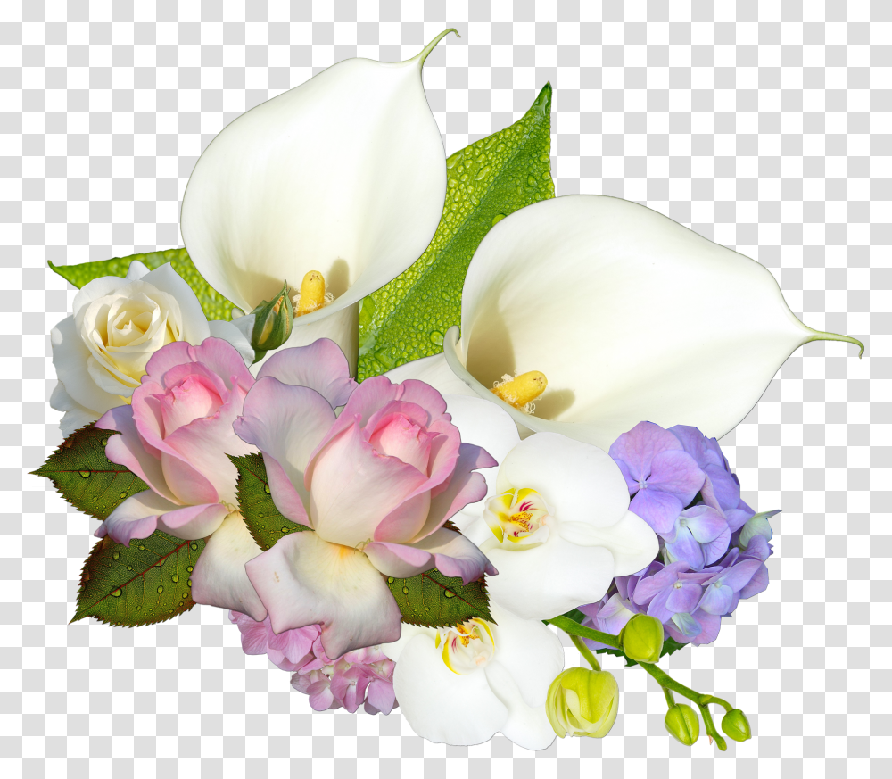 Scrapbooking Wedding Flowers Romance Psd Wedding Flowers, Plant, Blossom, Flower Bouquet, Flower Arrangement Transparent Png