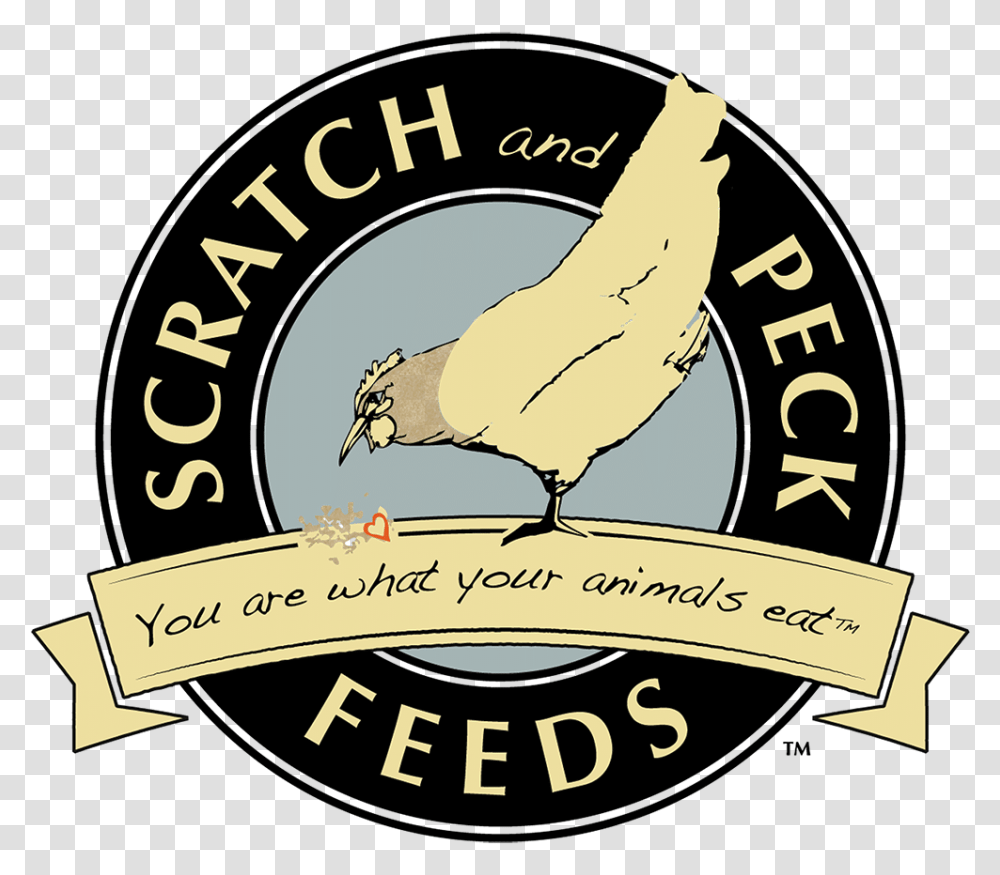 Scratch And Peck, Logo, Label Transparent Png