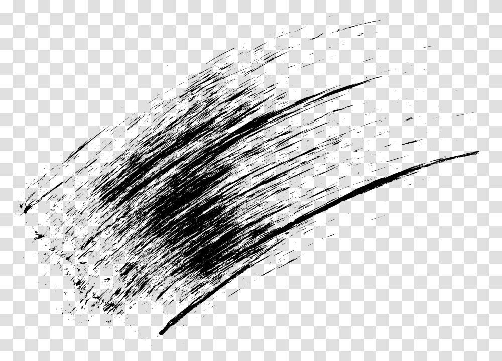 Scratch Black And White, Cosmetics, Brush, Tool Transparent Png