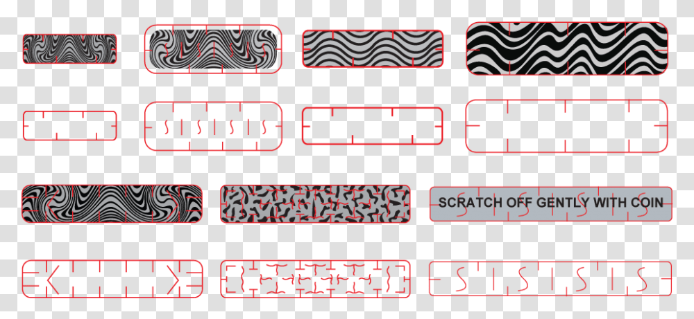 Scratch Card Label, Sticker, Number Transparent Png