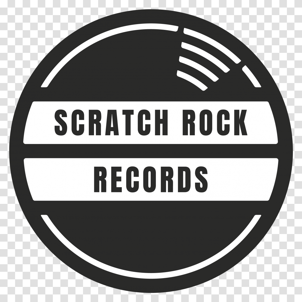 Scratch Rock Records Jpg Circle, Label, Sticker, Word Transparent Png