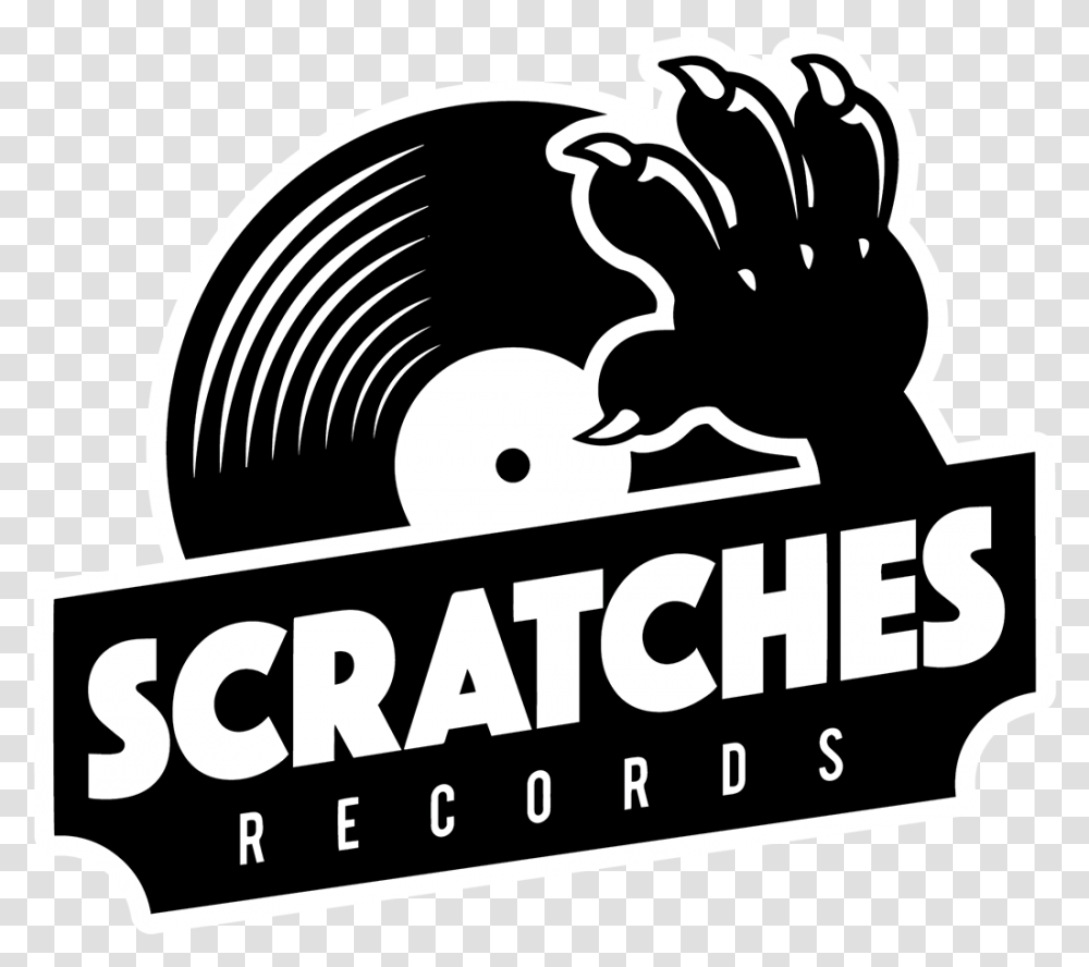 Scratches Records - Illustration, Text, Logo, Symbol, Trademark Transparent Png