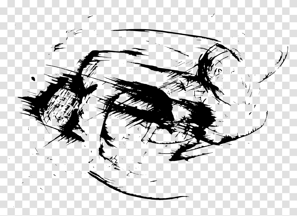 Scratches White Scratch Effect, Drawing, Sketch, Bird Transparent Png
