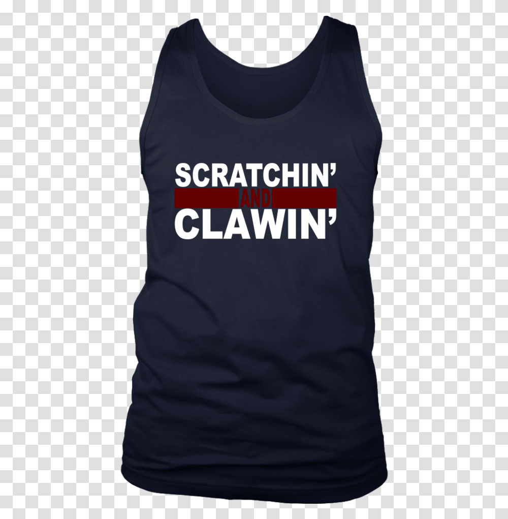 Scratchin Active Tank, Apparel, Vest, Person Transparent Png