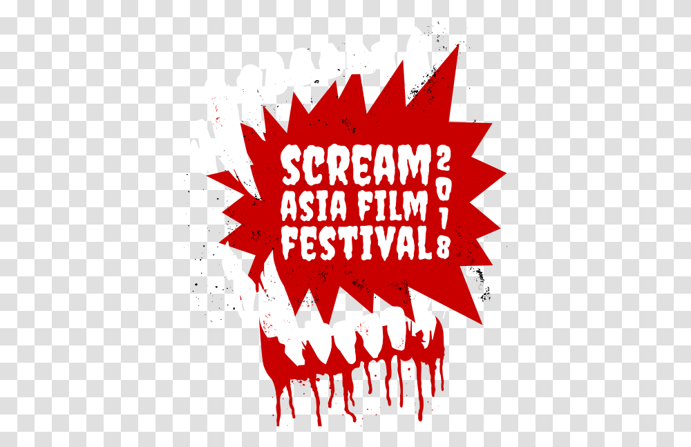 Scream Asia Film Festival 2018 Illustration, Poster, Advertisement, Graphics, Art Transparent Png