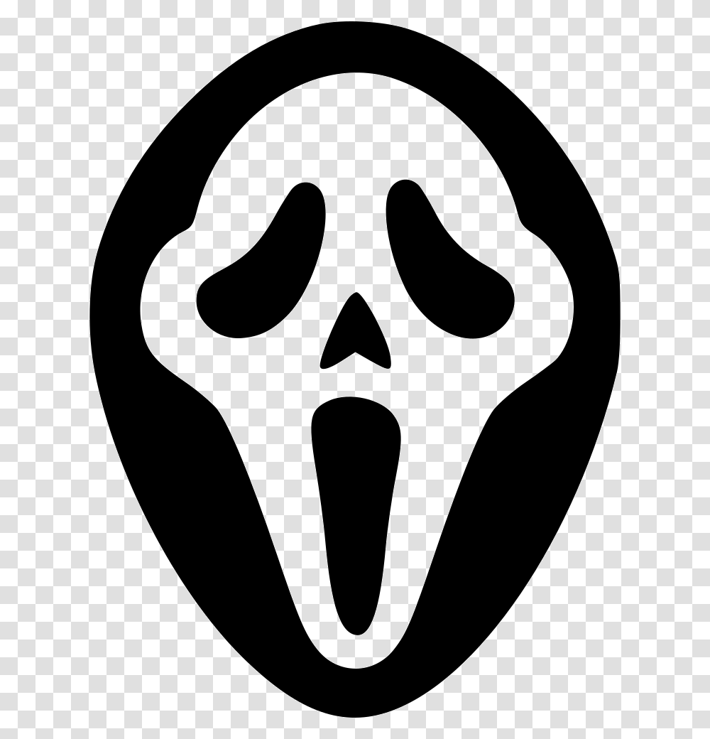 Scream Cartoon Scream Mask, Stencil, Rug Transparent Png