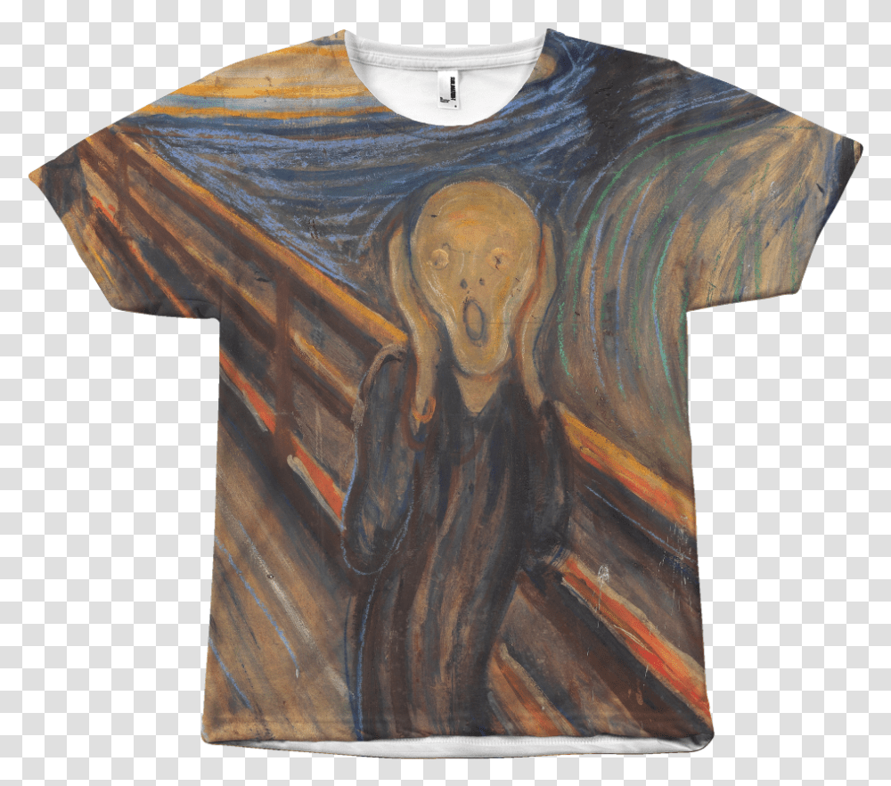Scream Edvard Munch, Apparel, Painting Transparent Png