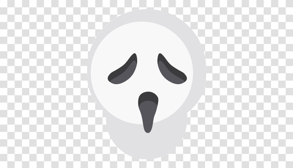 Scream Icon Clip Art, Mammal, Animal, Stencil, Mask Transparent Png