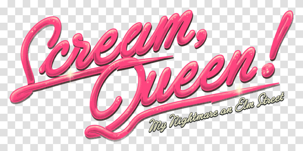 Scream Queen Calligraphy, Dynamite, Text, Word, Coke Transparent Png