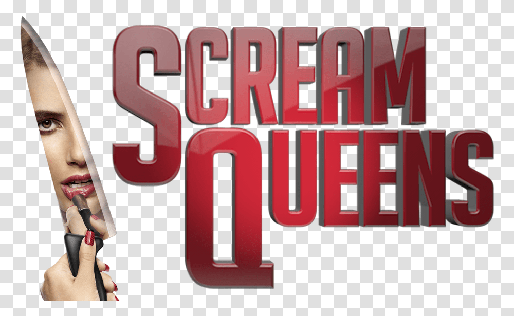 Scream Queens Logo 7 Image Scream Queens, Word, Text, Person, Alphabet Transparent Png