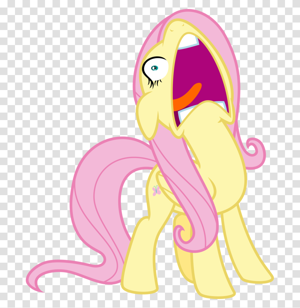 Scream Screaming Fluttershy, Apparel, Footwear, Plant Transparent Png